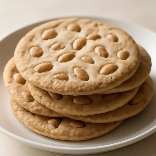 小麦粉せんべい 南部せんべい 落花生入りのイメージ画像