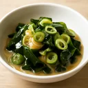 わかめとねぎの酢みそ和えのイメージ画像