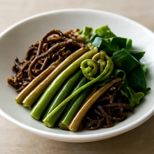 ぜんまい 干しぜんまい 干し若芽 ゆでのイメージ画像