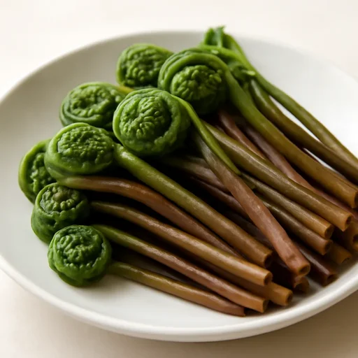 ぜんまい 生ぜんまい 若芽 生のイメージ画像